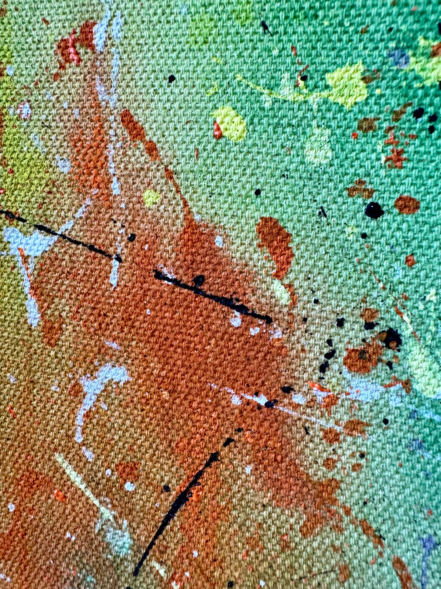 Detailaufnahme Zoom Orange