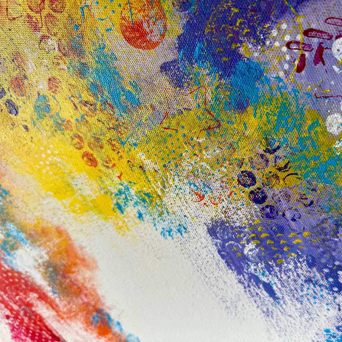 Detail, Muster, Struktur, Leinwand, Bunt