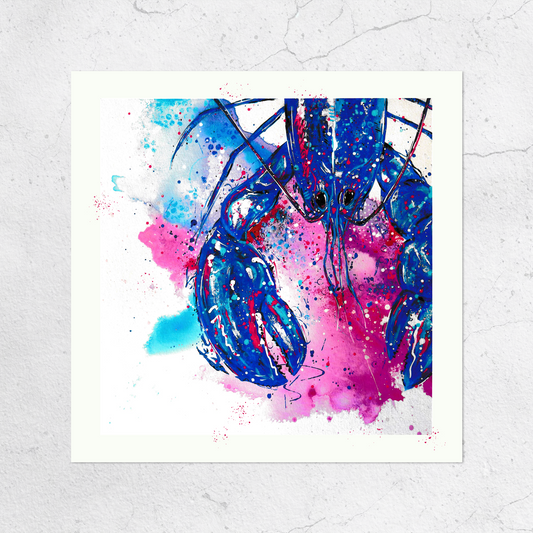 Lobster, Abstrakt, Print
