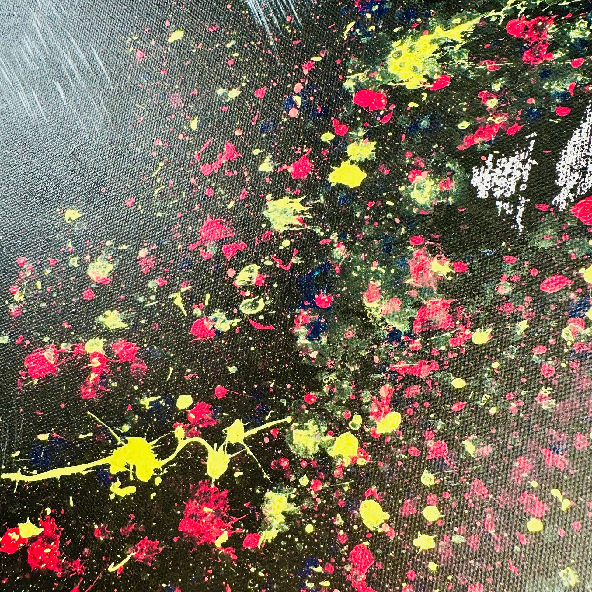 Detail, Farbspritzer, Abstrakt